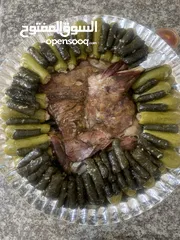  18 خروف مشوي او محشي او محشي ورق عنب دوالي