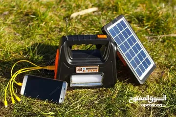  9 مجموعة انارة كهرباء شمسية متكامل للكرفان والخيم والمنازل الريفية والطوارئ والرحلات
