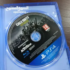  4 سيدي بلاسيشن4 كول اف ديوتي WWII استعمال بسيط جدا ولا خدش السعر 25