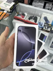  5 iPhone 16pro max 256g جميع الالوان عربي اقوى سعر