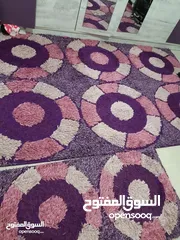  21 طاقم سجاد مطبخ. وطاقم دار نوم.وفرشه بيضاويه