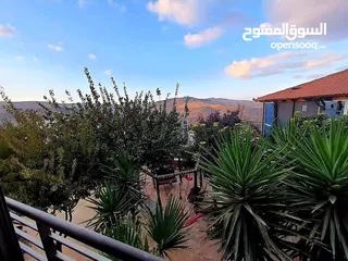  16 فيلا للبيع في أجمل المواقع في عمان تبعد عن الدوار السابع 15 دقيقه اطلاله مميزه على جبال فلسطين