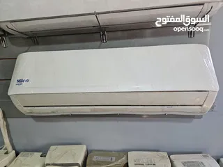  9 مكيف دلتا 1طن انفيرتر مستعمل بحالة الوكالة شامل توصيل وتركيب مجانا