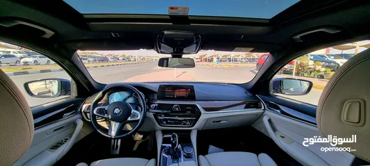  5 BMW 530i M COMPETITION 2019 GCC FULL OPTION 360° CAMERA تقبل التصدير للسعودية و جميع دول الخليج