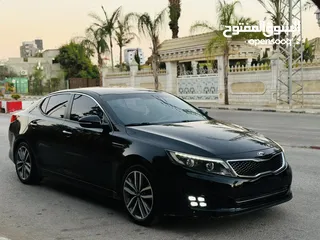  23 كيا اوبتماااا k5 الفخامة بمعنى الكلمة سيارة تحفة يد ثانية عداد 130 الف بالكراتين الله يبارك لحق حالك