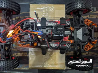  6 سياره RC 4x4 ماركه كاسيموتو kasemoto جديده  cacapibality 6S lipo battery مع قطع غيار كامله