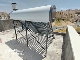  5 سخانات شمسية ستانلس ستيل 316