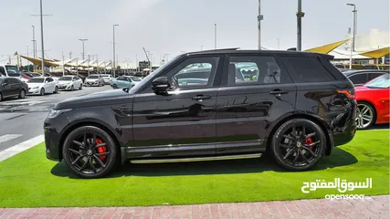  9 RANGE ROVER SPORT SVR 2016 BODY KIT 2020 - GCC