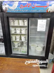  3 ثلاجه البان ستنانلس ستيل صحي للبيع