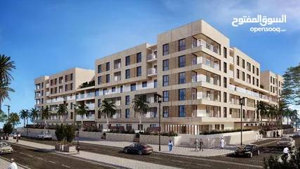  1 1 BR Brand New Apartment in Al Mouj for Sale – Lagoon