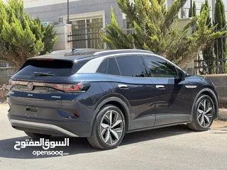  7 ‏ ‏ VW ID4 Crozz PRO  فل كامل برو فحص كامل عداد شبه زيرو حرة بحالة الوكالة