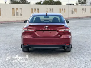  7 Toyota Camry XLE 2020
