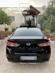 4 هونداي سوناتا موديل 2018 وارد الوكالة الاردنية مالك اول فحص كامل 7 جيد