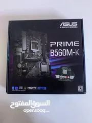  1 B560 asus أنتـل جـيل 10  11  ASUS B560MK ASUS RGB M.2