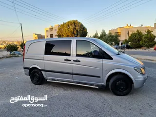  2 باص مرسيدس فيتو 2007 ديزل فل بطاين اتوماتيك