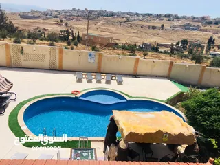  4 مزرعة وشالية ناي جرش  Naay Farm  مزرعة خمس نجوم مجهزة بالكامل # مواصفات المزرعة.   * مساحة 4 دونم