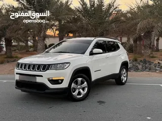  2 Jeep Compass 2018 GCC 4 cylinder 137000km  2kay