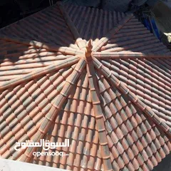  5 قرميد  مؤسسه العماوي لكافه اعمال تركيب القرميد والديكور والبرقولا  تركيب وصيانه