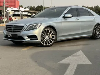  15 مرسيدس S400 موديل 2015 خليجي  فل مواصفات  مسرفسه بلكامل جاهزه للتسجيل والاستخدام