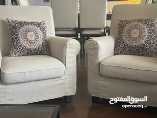  3 One seat sofa -2 pcs