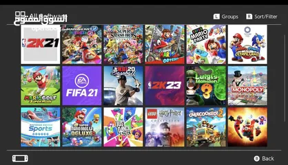  16 متخصصون بيع/تعديل الننتندو سويتش في الأردن Nintendo Switch modded + ألعاب مجانية