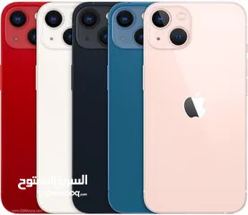  1 iPhone 13 128 GB بحاله الوكاله موجود كل الالوان