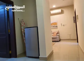  7 Furnsihed two bedroom apartment with sittingroom شقة غرفتين وصاله