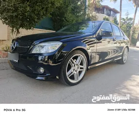  10 مرسيدس C200  kit AMG  موديل 2009