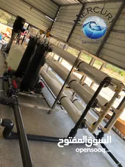  8 توريد وتركيب وتنفيذ مشاريع معالجة مياه آبار مالحه في جميع محافظات المملكه