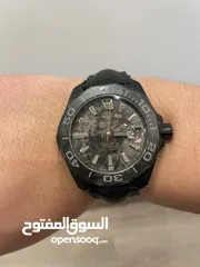  3 TAG HEUER AQUARACER calibre 5 Titanium & carbon fiber  Limited Edition  بحالة الوكالة