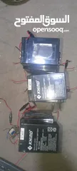  2 بطارية شحن 6فولت