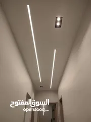  2 تنفيذ اعمال الديكور الداخلي جبسمبورد وجبص البلدي واسمنت بورد وفرسلينج وبيفيسي وبديل الرخام والفوم