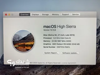  3 iMac 27 late 2015 24 GB ram
