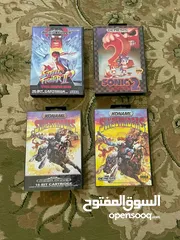  21 ألعاب سيجا جديدة بجودة الاصلية في العلبة مع الكتيب New Sega Games Boxed with Manual like Original