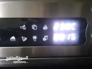  6 فرن كهربا صغير مستعمل في حاله ممتازه استعمال بسيط