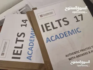  2 IELTS BOOKS (ACADEMIC + GENERAL) FOR SALE..