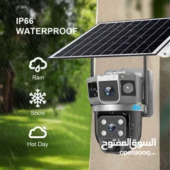  3 متوفر كاميرة مراقبه تعمل على الطاقه الشمسيه بسعر 350 شيكل والتوصيل مجاني