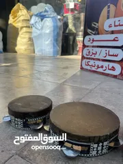  4 دف رق ماعز 3 قطع