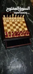  9 شطرنج تحفة ديكور من الخشب الفاخر
