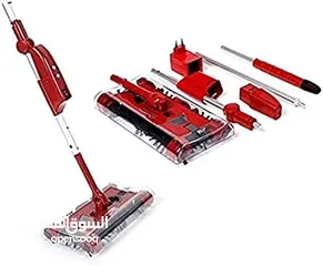  16 لمامه و مكنسه شحن جي 6  الحمراء لمامة شحن الدواره SWIVEL SWEEPER مكنسة اللمامه العجيبه