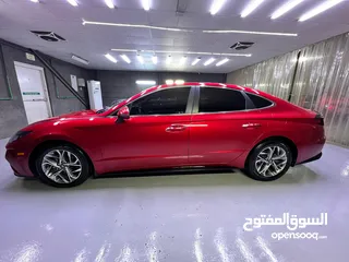  6 Hyundai Sonata 2.5 SEL limited full option beautiful super Red Color