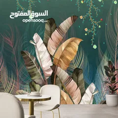  5 ورق حائط ثلاثي الأبعاد نسيج الماني بأشكال عصريه مميزة مع وجود تصاميم تناسب جميع المواقع  متوفر شحن