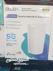  1 Tp-link deco 5g Ax3000 whole home mesh wi-fi 6 Router