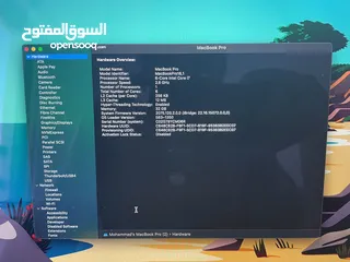  9 MACBOOK PRO 16” 2019 - CORE i7 - 32GB RAM - RADEON PRO 4GB GRAPHICS