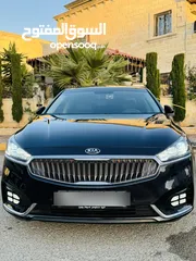  1 Kia 7 kadenza مستعمل بحالة الوكاة فلل الفلل كامل اضافات  4 جيد قصعات امامية على الجوانب