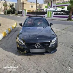  5 مرسيدس C180 كوبيه بحالة الوكالة AMG كت اصلي وارد غرغور