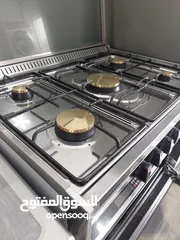  29 غازات إيطالي يونيفرسال مجدد كامل ستانلس ستيل كامل 7 مفاتيح يشتغل فرنو فوق وتحت مع بعض أو كل شوايه لح