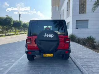  5 جيب رانجلر سبورت 2018 JL خليجي وكالة عمان