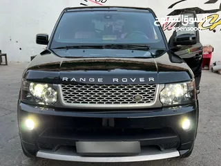  1 رنج روفر Range Rover Sport سبورت Supercharged بحاله الشركة بسعر مغري جدا