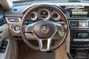  16 Mercedes E250 2014 Avantgarde Amg kit   السيارة وارد و بحالة الوكالة و قطعت مسافة 129,000 كم